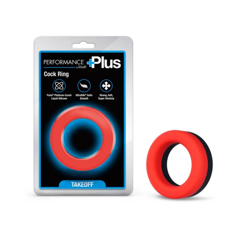 blush performance plus takeoff silicone penis ring effective