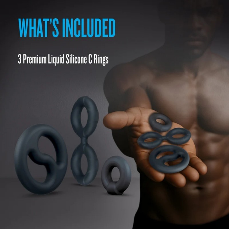 blush performance plus throttle silicone penis ring long life