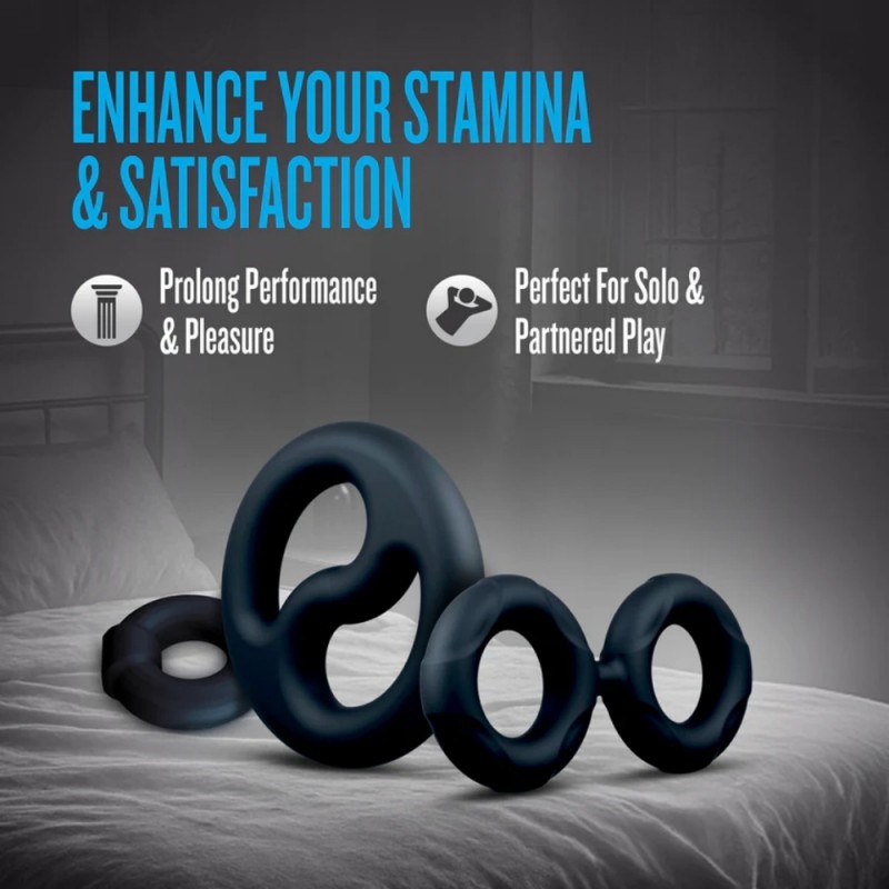 blush performance plus throttle silicone penis ring safe material