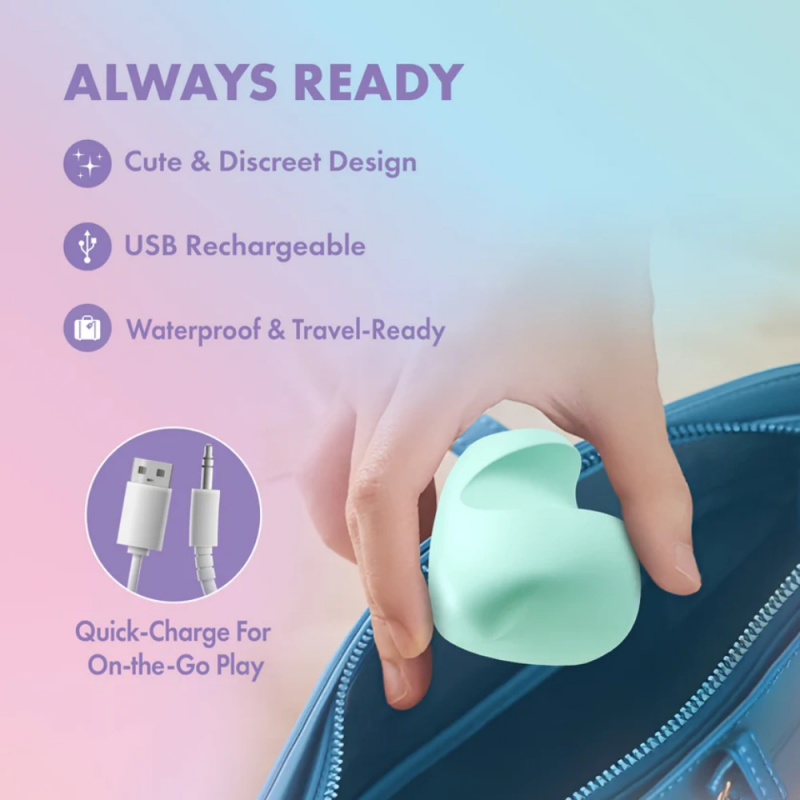 blush play with me dream crush clitoral vibrator new type