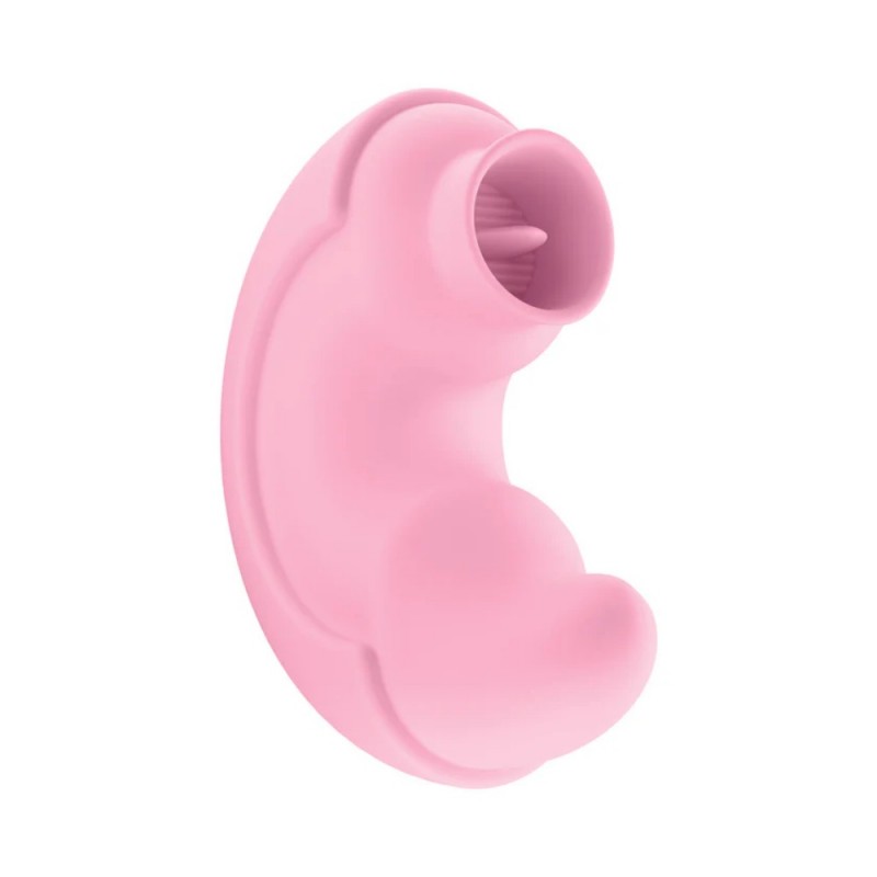blush play with me pout & play pink clitoral vibrator safe material