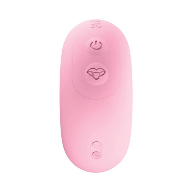 blush play with me pout & play pink clitoral vibrator easy use