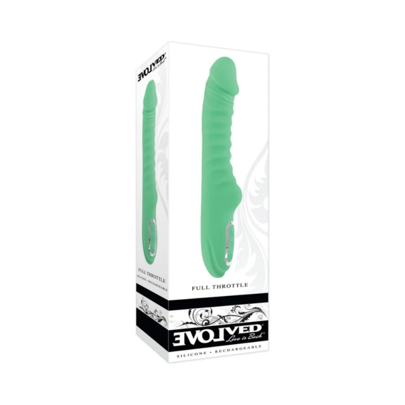 evolved novelties full throttle silicone vibrator best sex toy