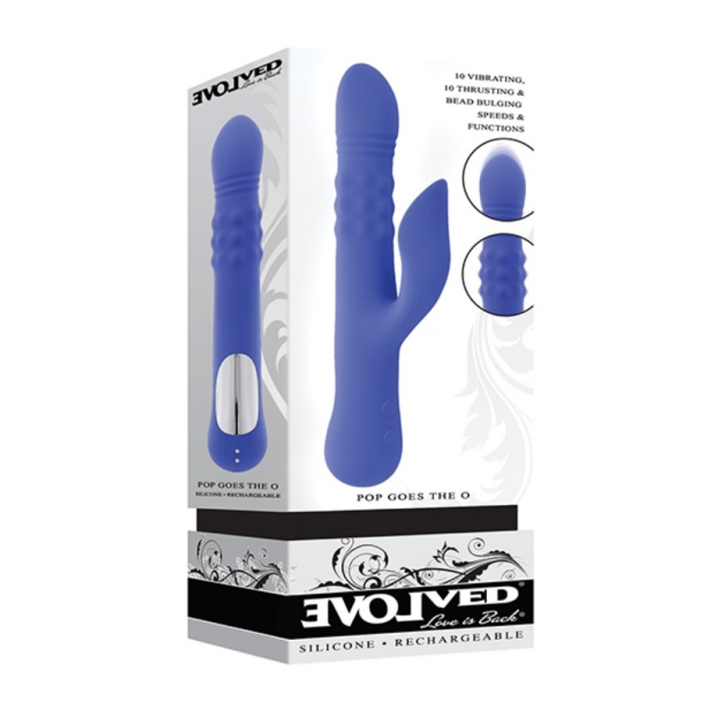 evolved novelties pop goes the o petal shaped thrusting vibrator greatest experience