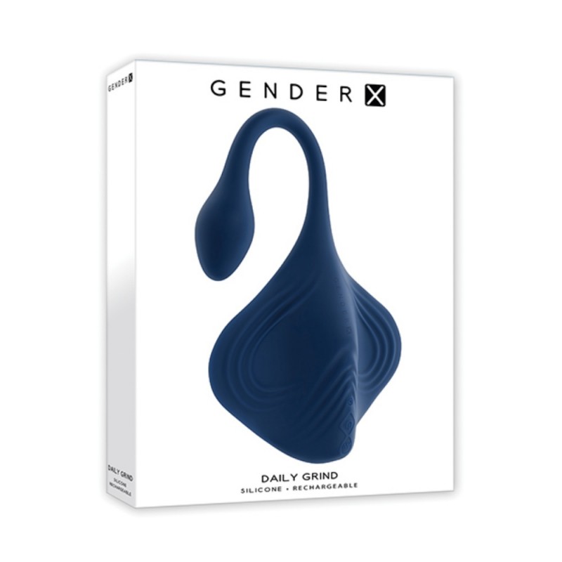 gender x daily grind silicone clitoral vibrator easy clean