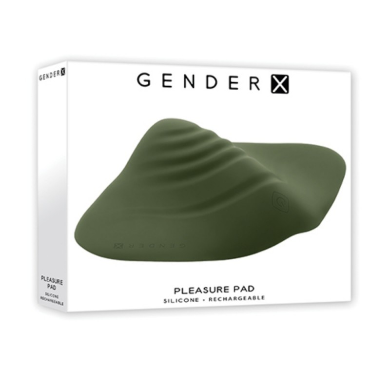gender x pleasure pad silicone vibrator easy use