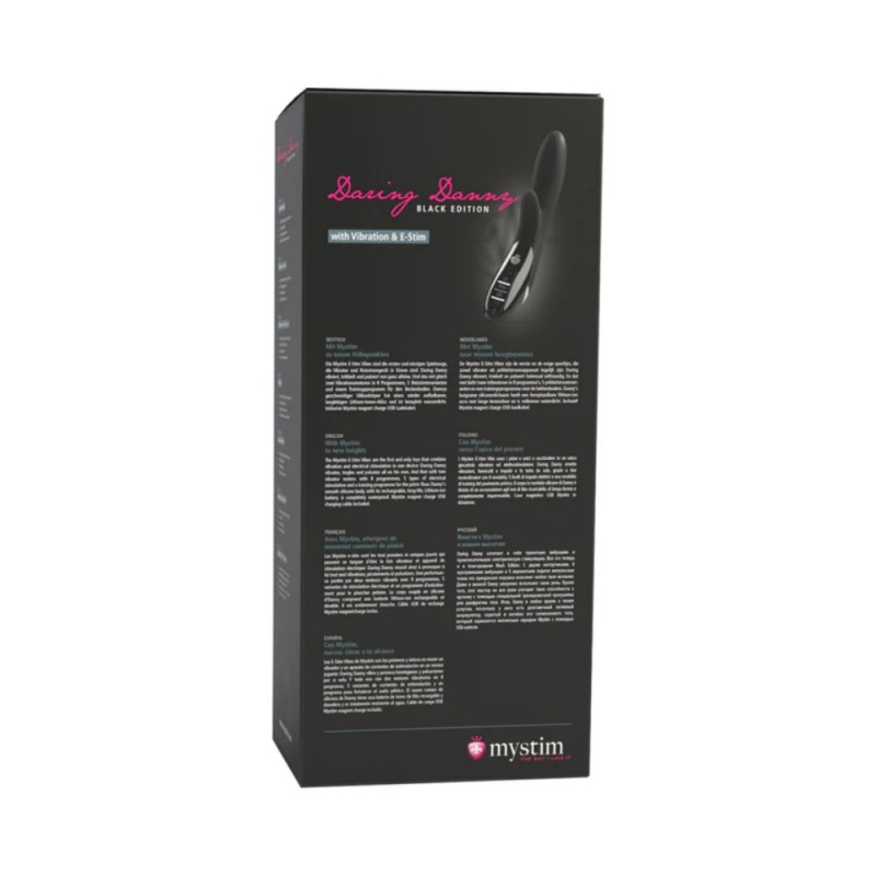 mystim daring danny e-stim rabbit vibrator new type