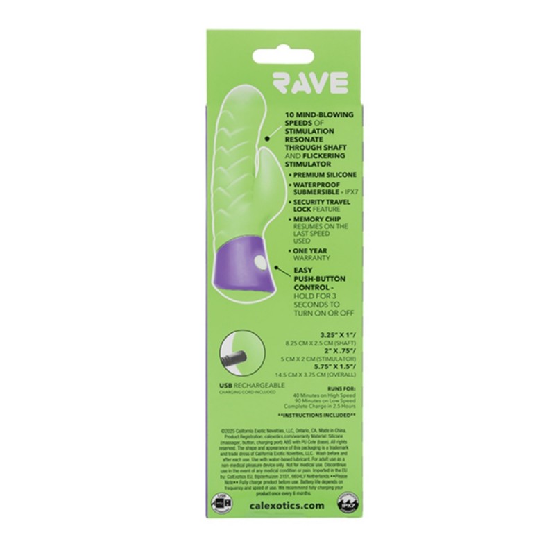 rave dragon g dual ended g spot vibrator easy use