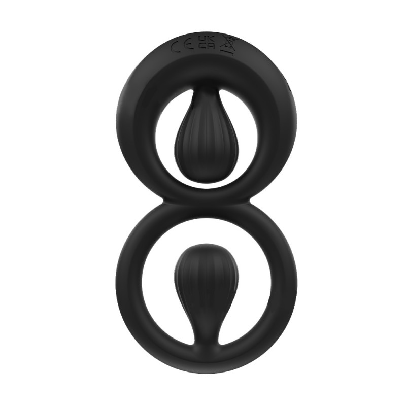 venusfun dual rings vibrating silicone cock ring best sex toy