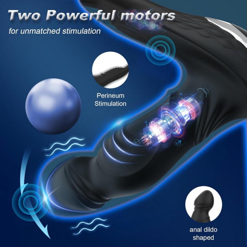 venusfun prostate massager wiggling male vibrator new