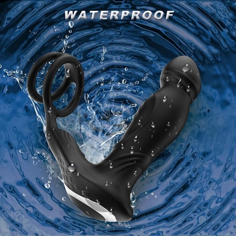 venusfun prostate massager wiggling male vibrator waterproof
