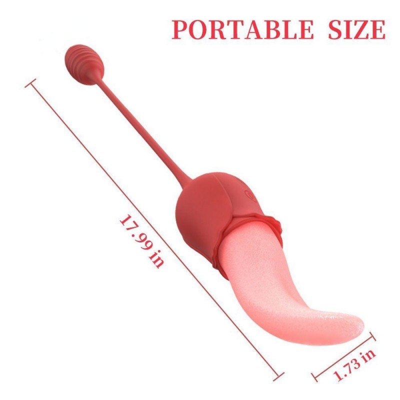 venusfun silicone real tongue texture licking clitoral vibrator best sex toy