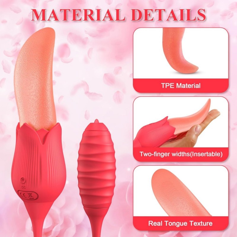 venusfun silicone real tongue texture licking clitoral vibrator cheap toy