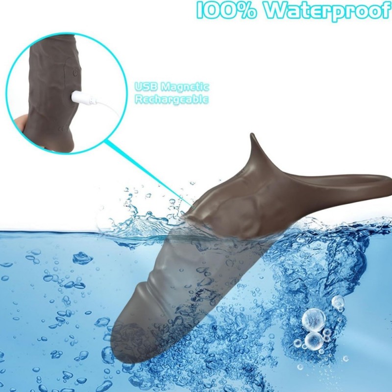 venusfun super realistic textured silicone penis sleeve safe material