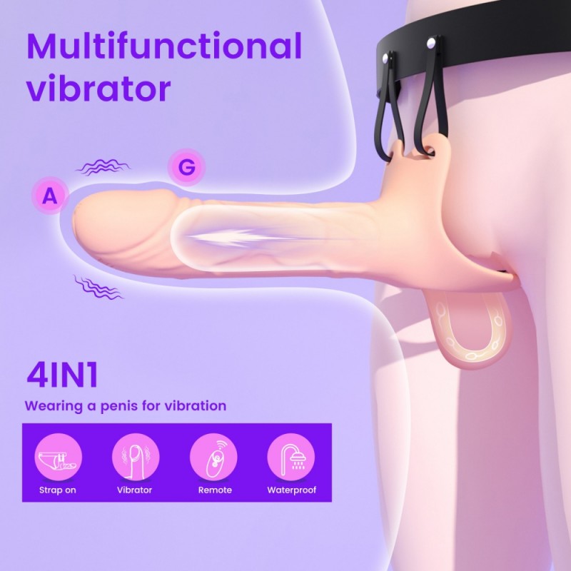 venusfun wearable silicone textured penis sleeve cheap