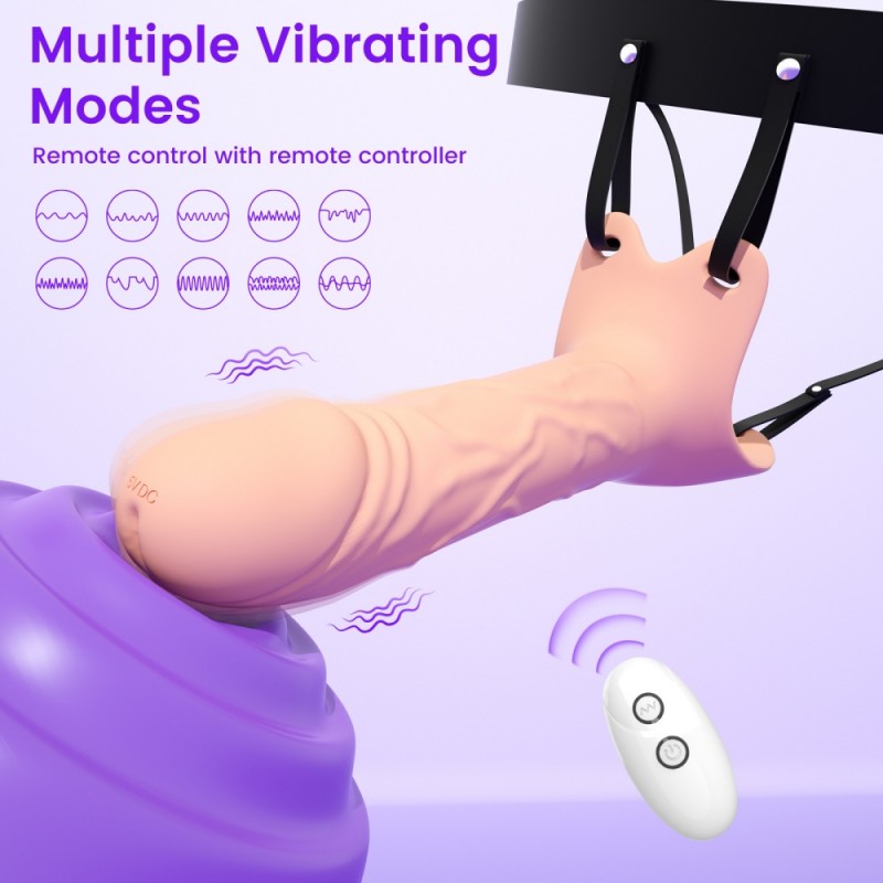 venusfun wearable silicone textured penis sleeve easy clean