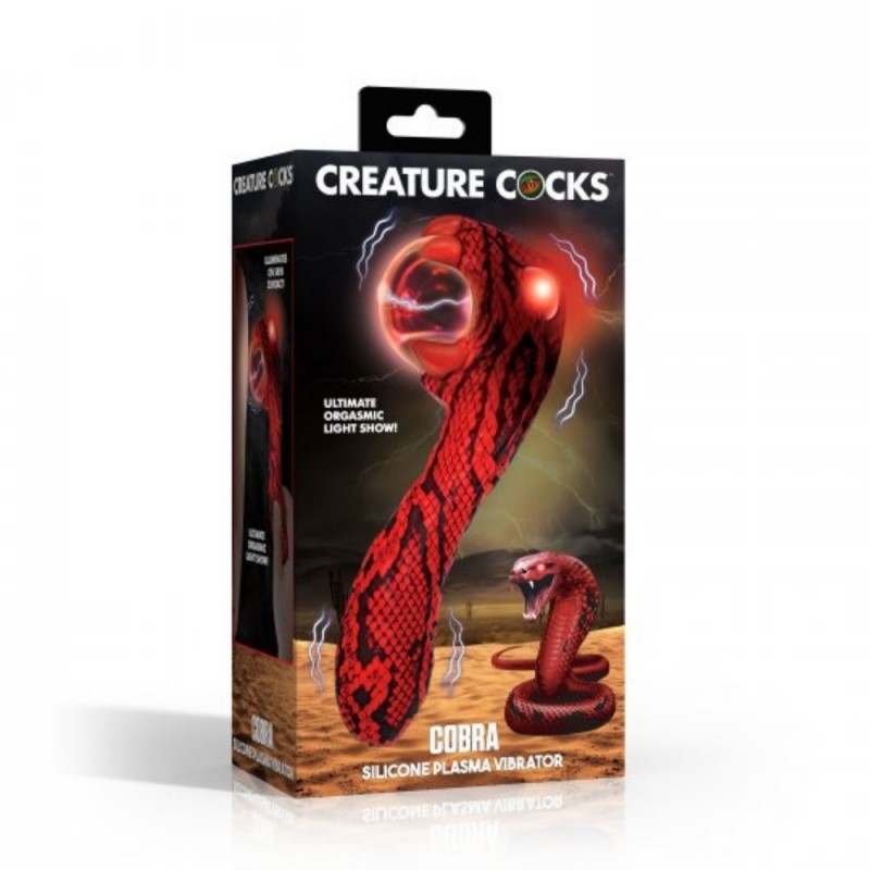 xr brands creature cocks cobra silicone plasma vibrator easy use