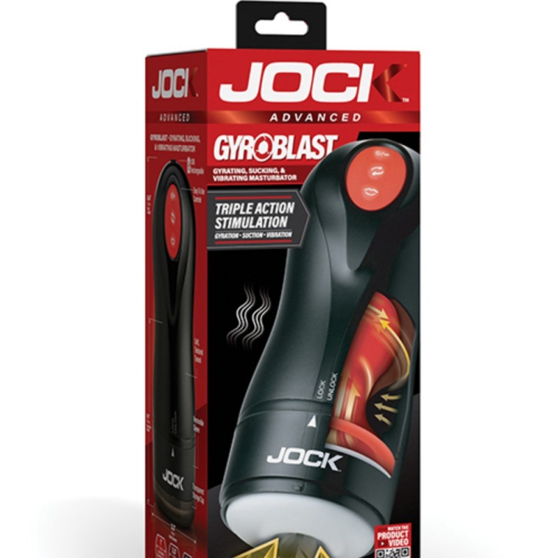 curve toys jock gyroblast gyrating sucking vibrating male masturbator fast shipping