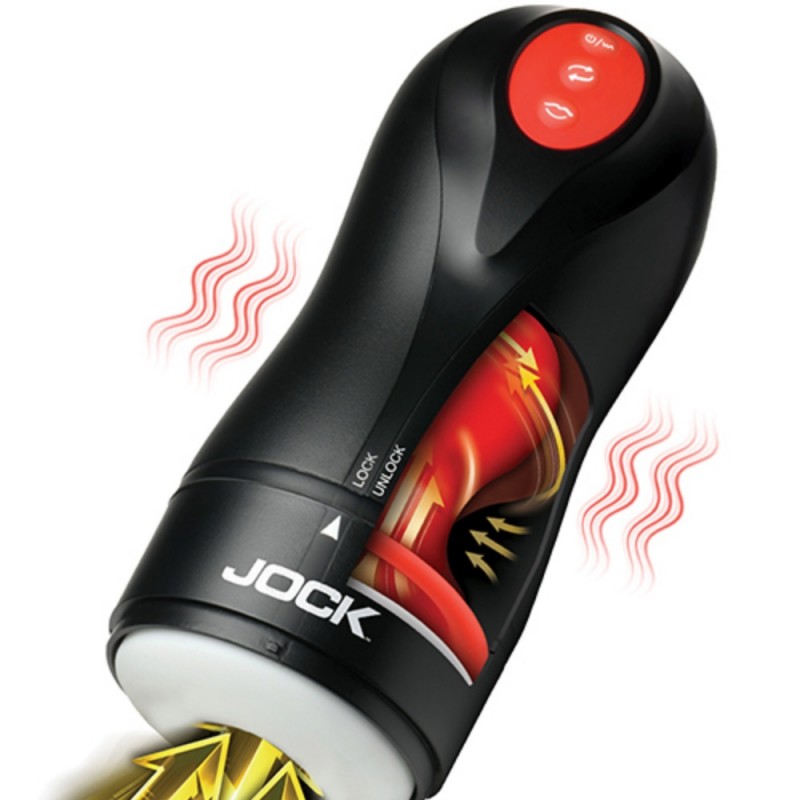 curve toys jock gyroblast gyrating sucking vibrating male masturbator safe material