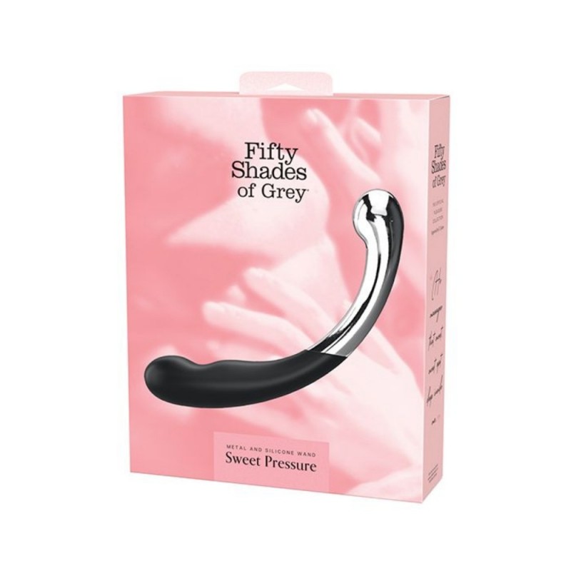 fifty shades of grey sweet pressure metal dual-ended g-spot wand safe material
