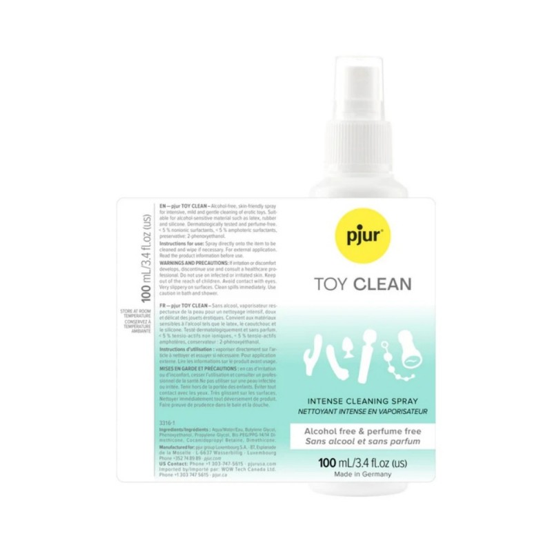 pjur alcohol- & perfume-free sex toy cleaner best quality
