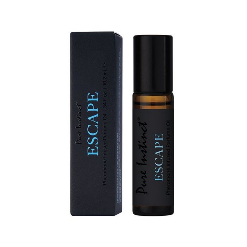 Pure Instinct Escape Men's Collection Modern Pheromone Perfume Oil for men