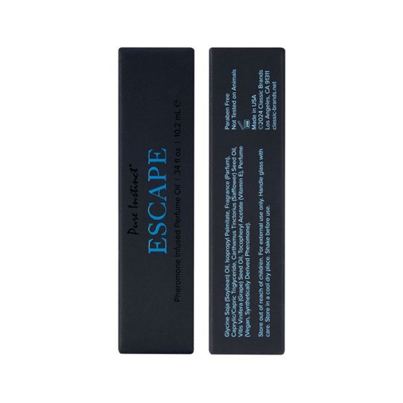 pure instinct escape mens collection modern pheromone perfume oil easy use