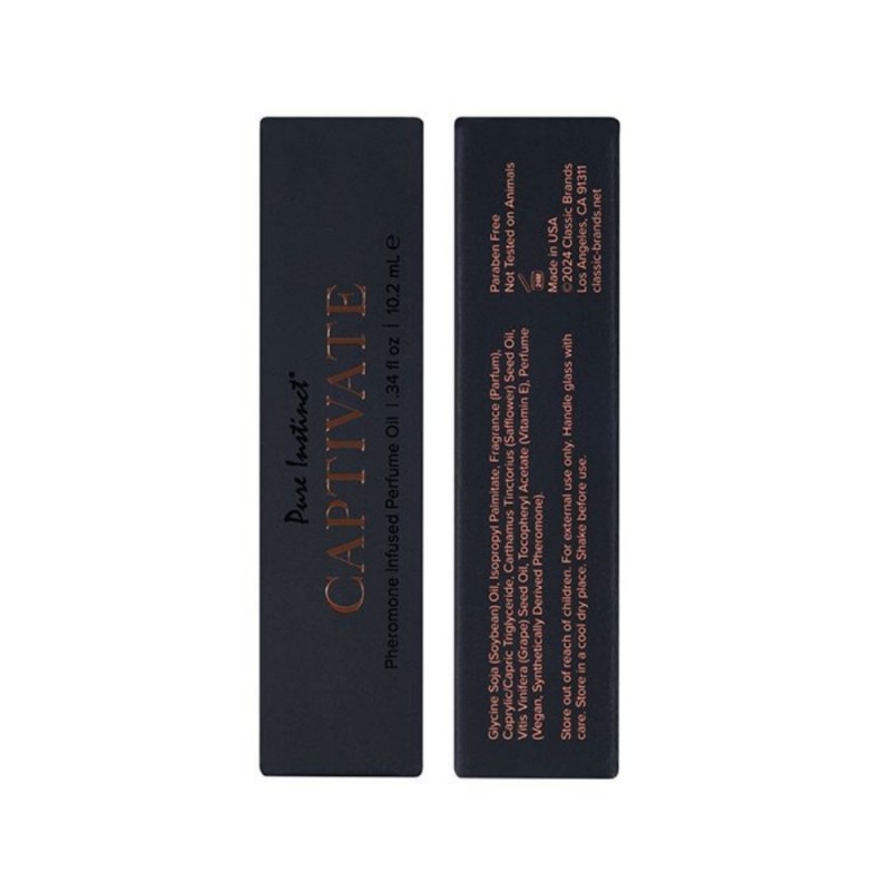 pure instinct mens collection captivate pheromone perfume oil easy use