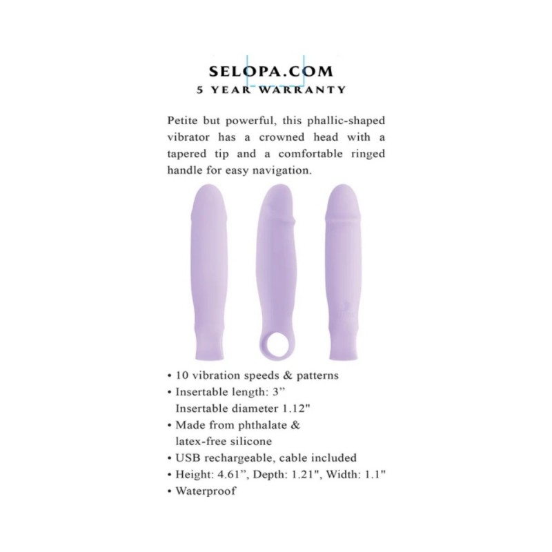 selopa petite pecker phallic-shaped thrusting vibrator best toy