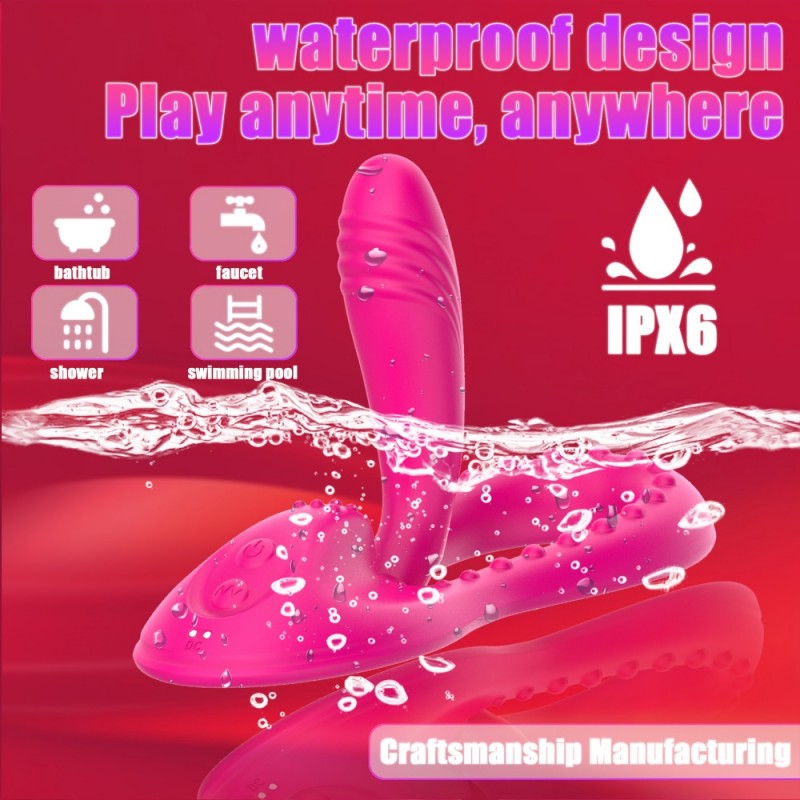 venusfun dual motor clitoral stimulation vibrator waterproof