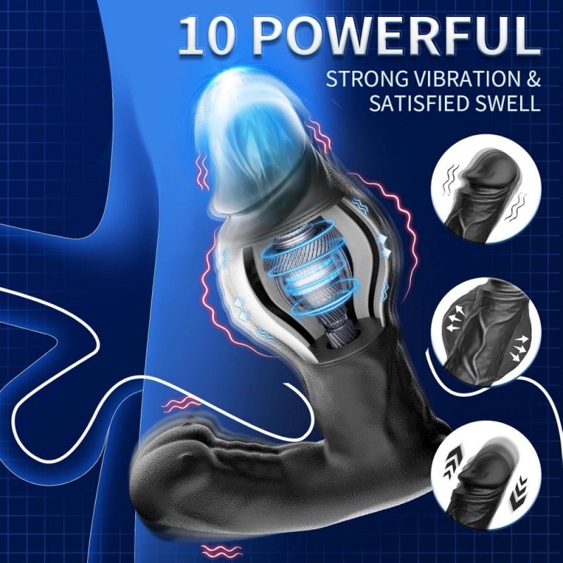 venusfun one finger thrusting prostate massager anal plug best toy