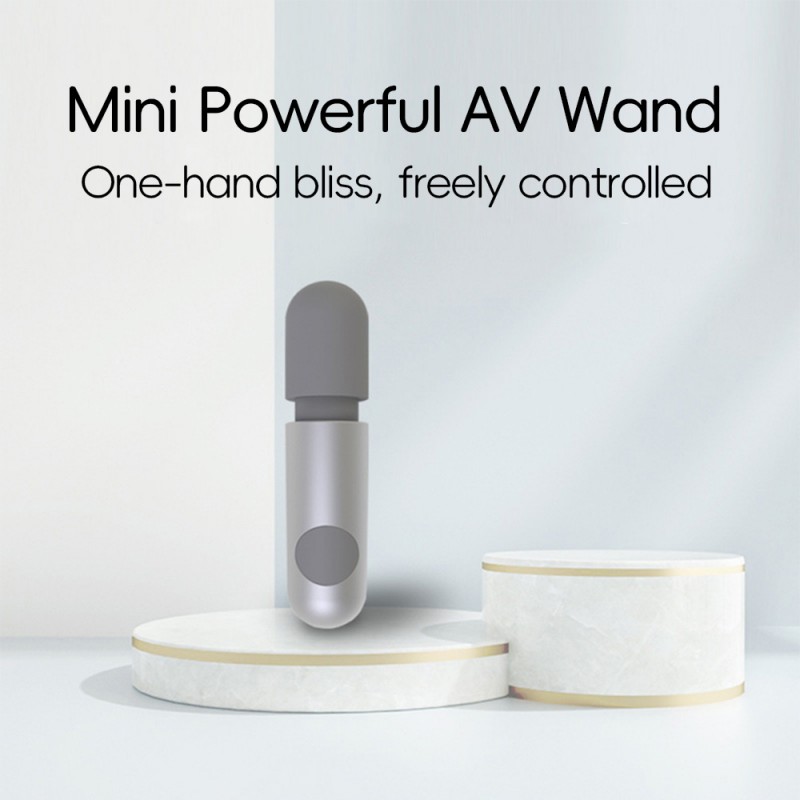 venusfun powerful silicone mini vibrating wand waterpoof