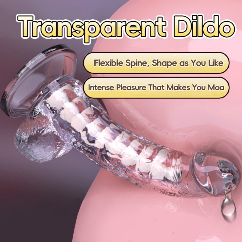 venusfun realistic crystal clear giant dildo best dildo