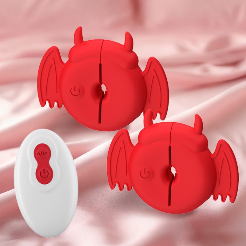 venusfun remote controlled devil breast vibrator easy use
