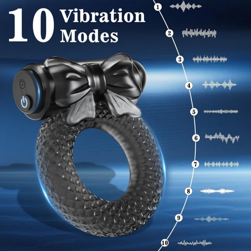 venusfun silicone cock ring with bullet vibrator easy use