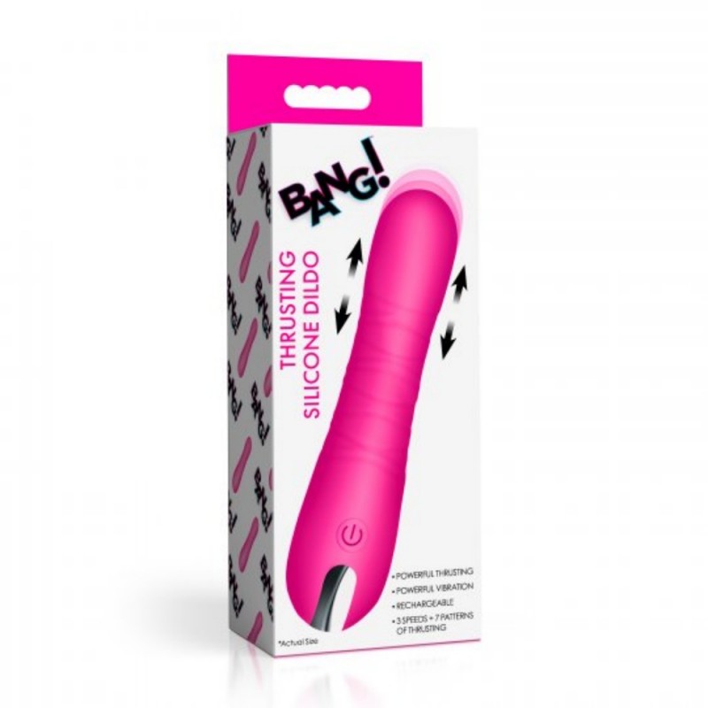 xr brands bang! new thrusting premium silicone dildo best quality