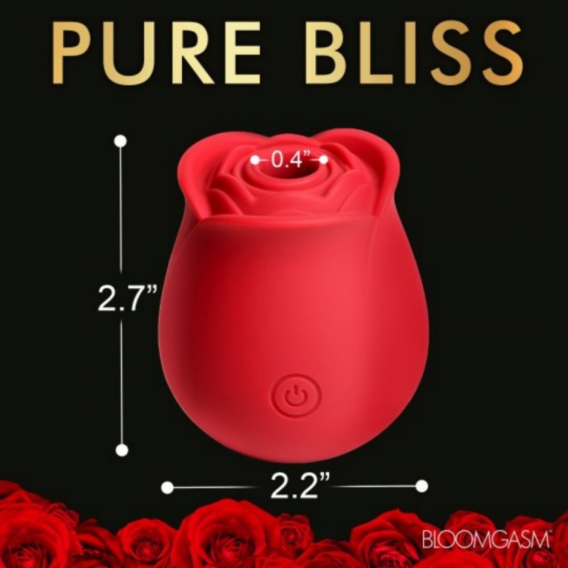 xr brands the perfect rose silicone clitoral stimulator vibrator best toy