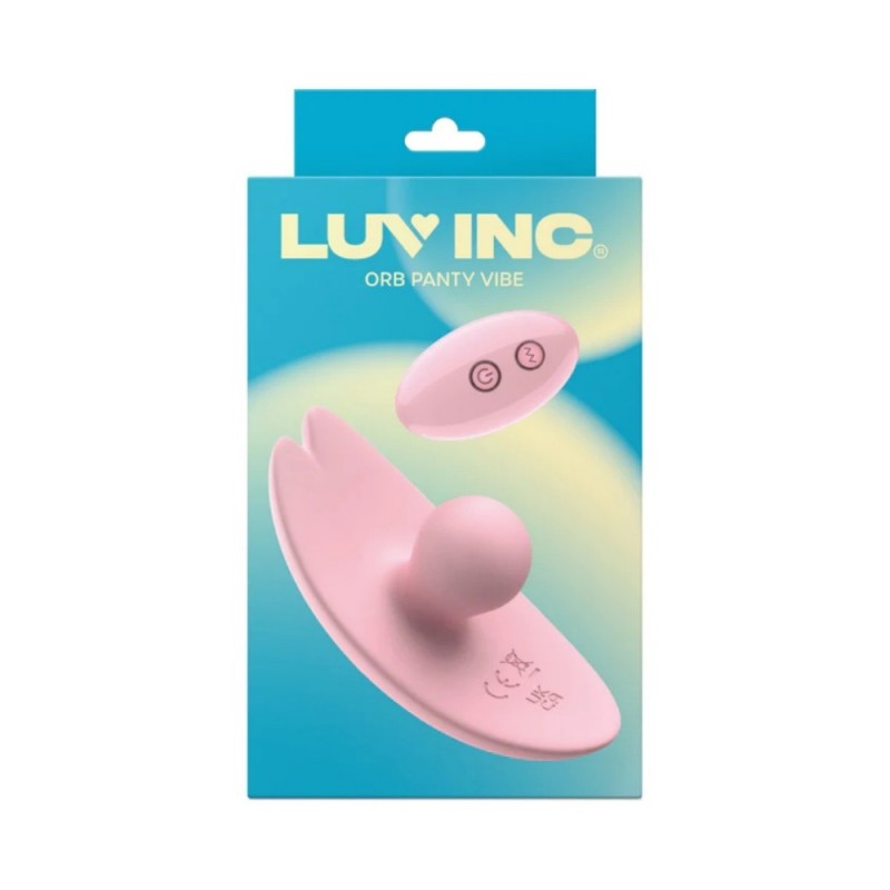 luv inc pv35 orb wearable silicone panty vibrator fast shipping