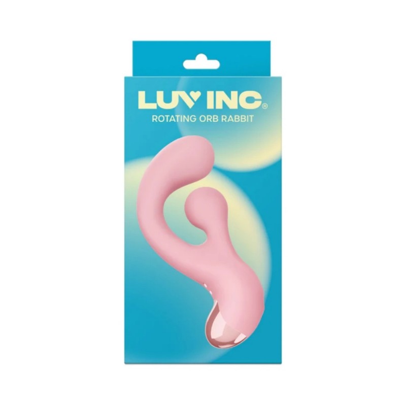 luv inc ro33 rotating orb rabbit vibrator waterproof