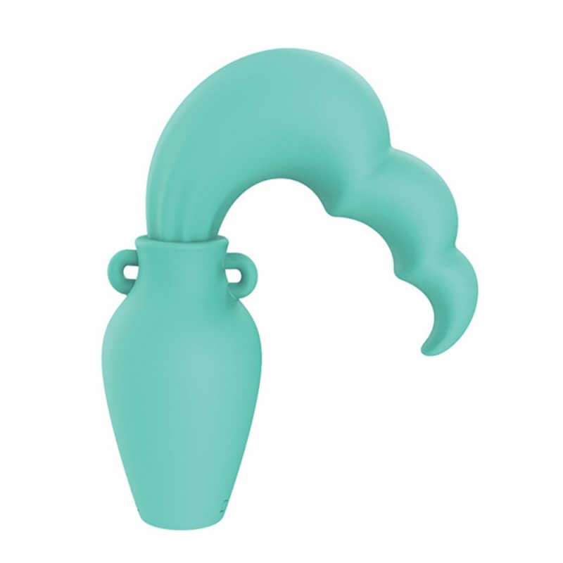 our erotic journey zodiac aquarius silicone mini clitoral vibrator safe material