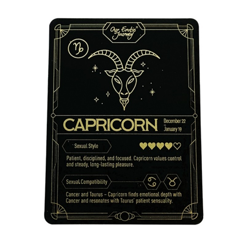 our erotic journey zodiac capricorn mini clitoral vibrator safe material