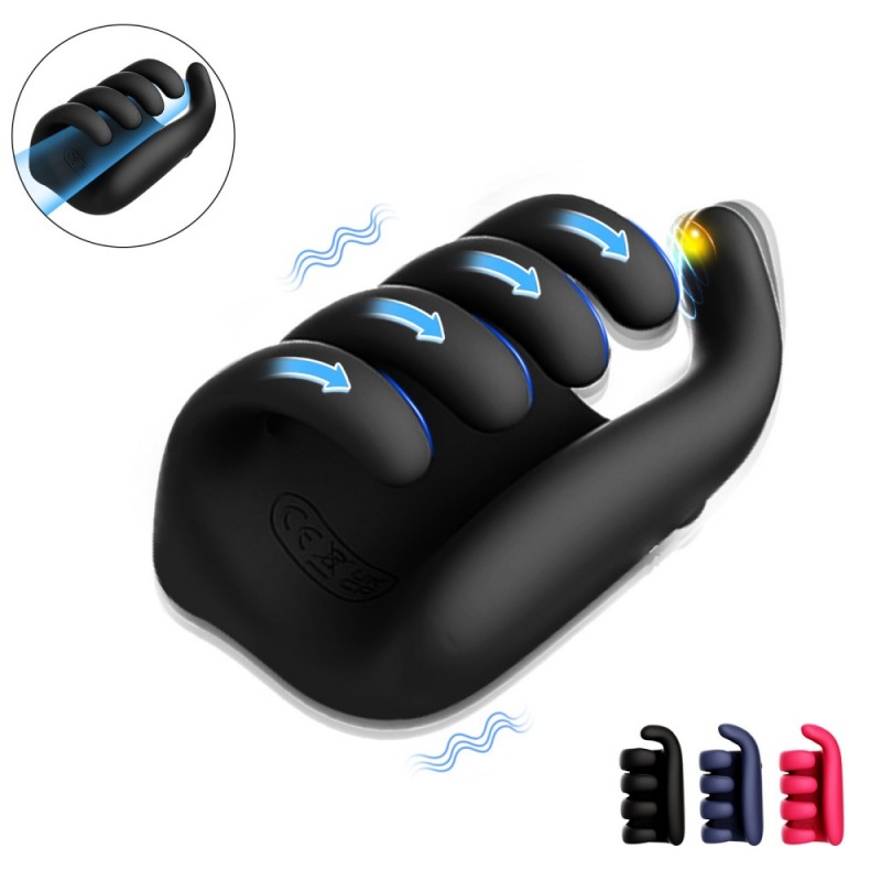 venusfun 10 modes silicone finger stroker male masturbation cup easy use