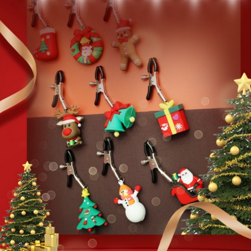 venusfun christmas series multiple colors nipple clamps best toy