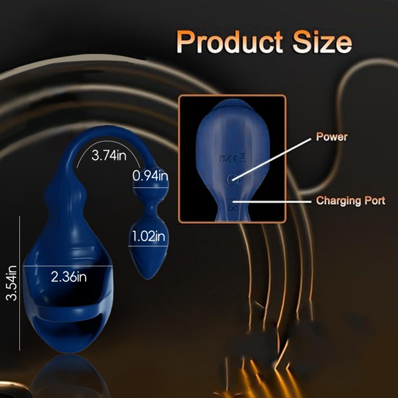 venusfun prostate massager anal plug waterproof