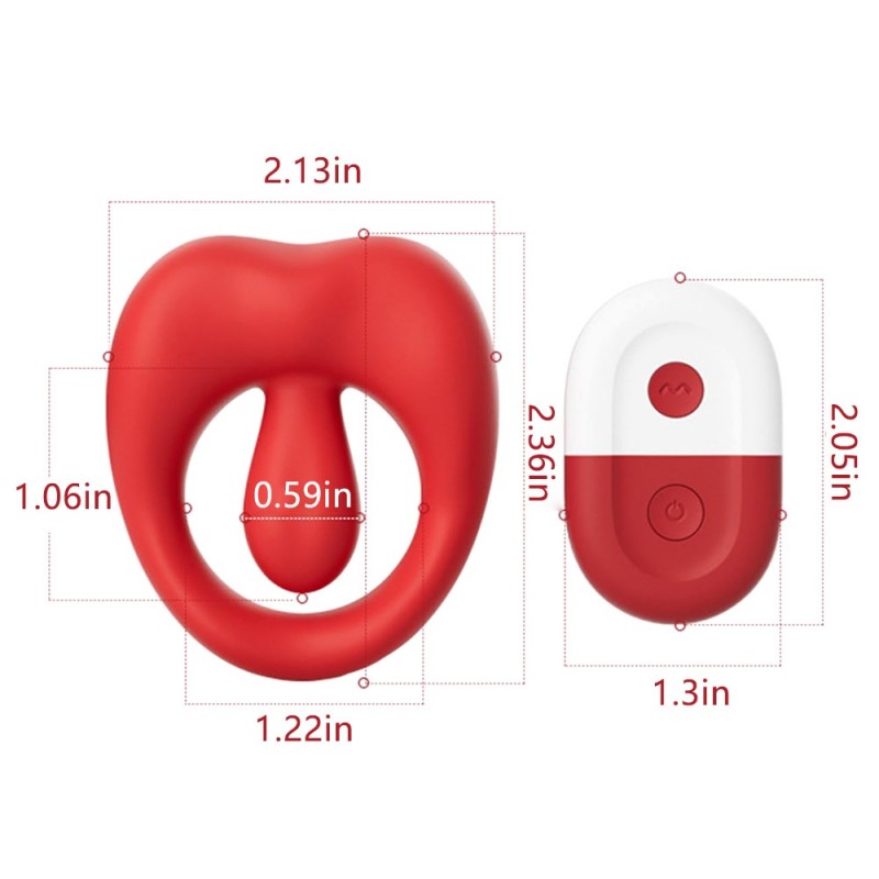 venusfun silicone licking vibrating cock ring new type