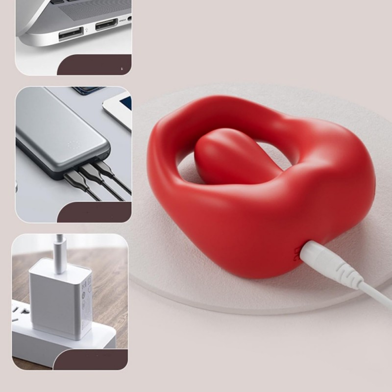 venusfun silicone licking vibrating cock ring fast shipping
