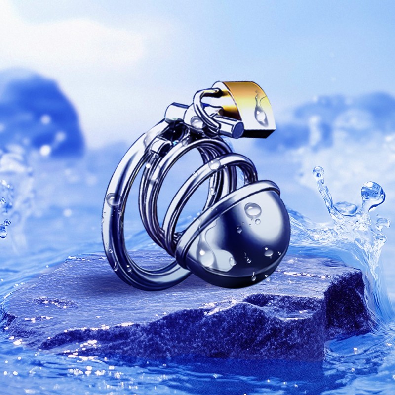 venusfun travel-friendly bdsm metal penis chastity cage device fast shipping