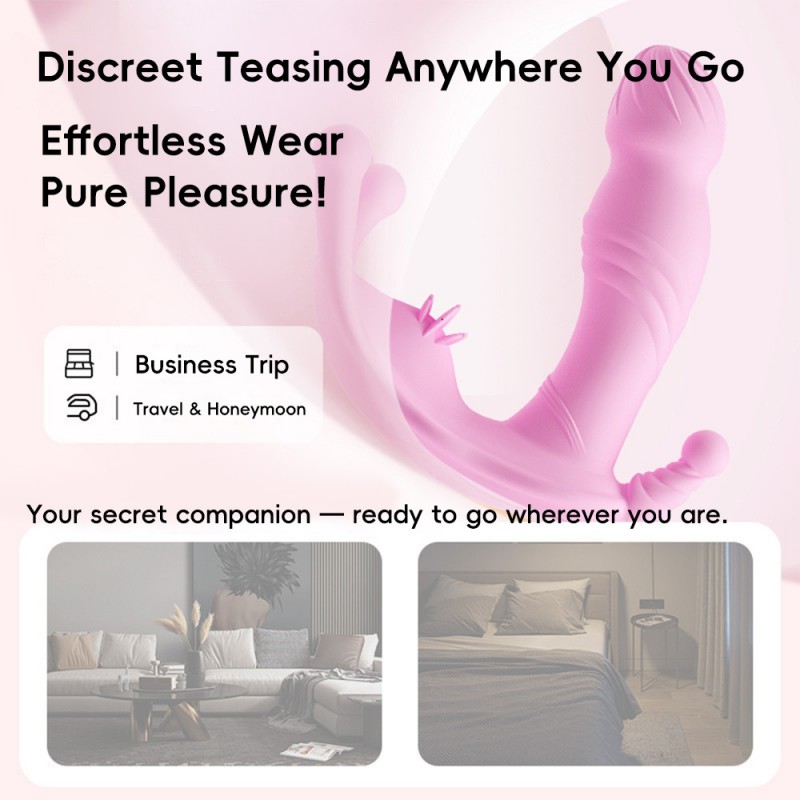 venusfun triple vibration wearable panty vibrator new type