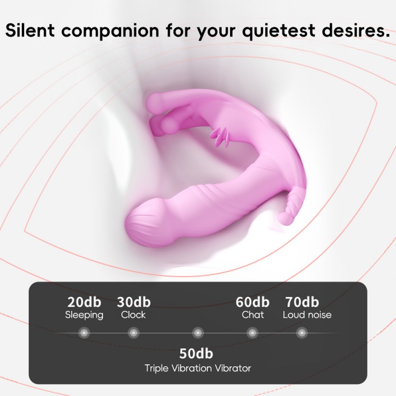 venusfun triple vibration wearable panty vibrator waterproof