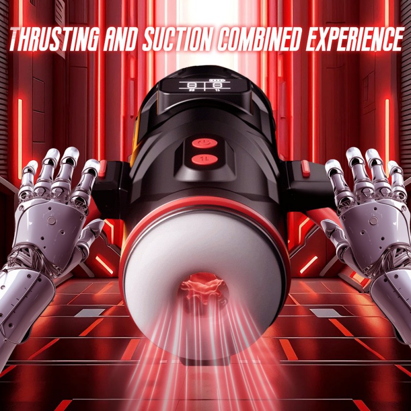 venusfun war soul mecha thrusting & suction male masturbator safe material